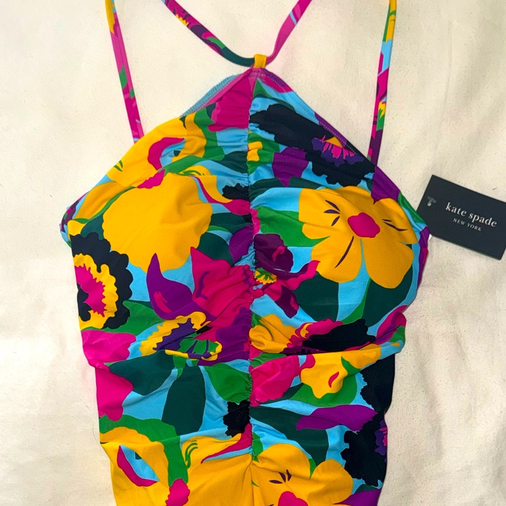 NWT Kate Spade Floral Swimsuit